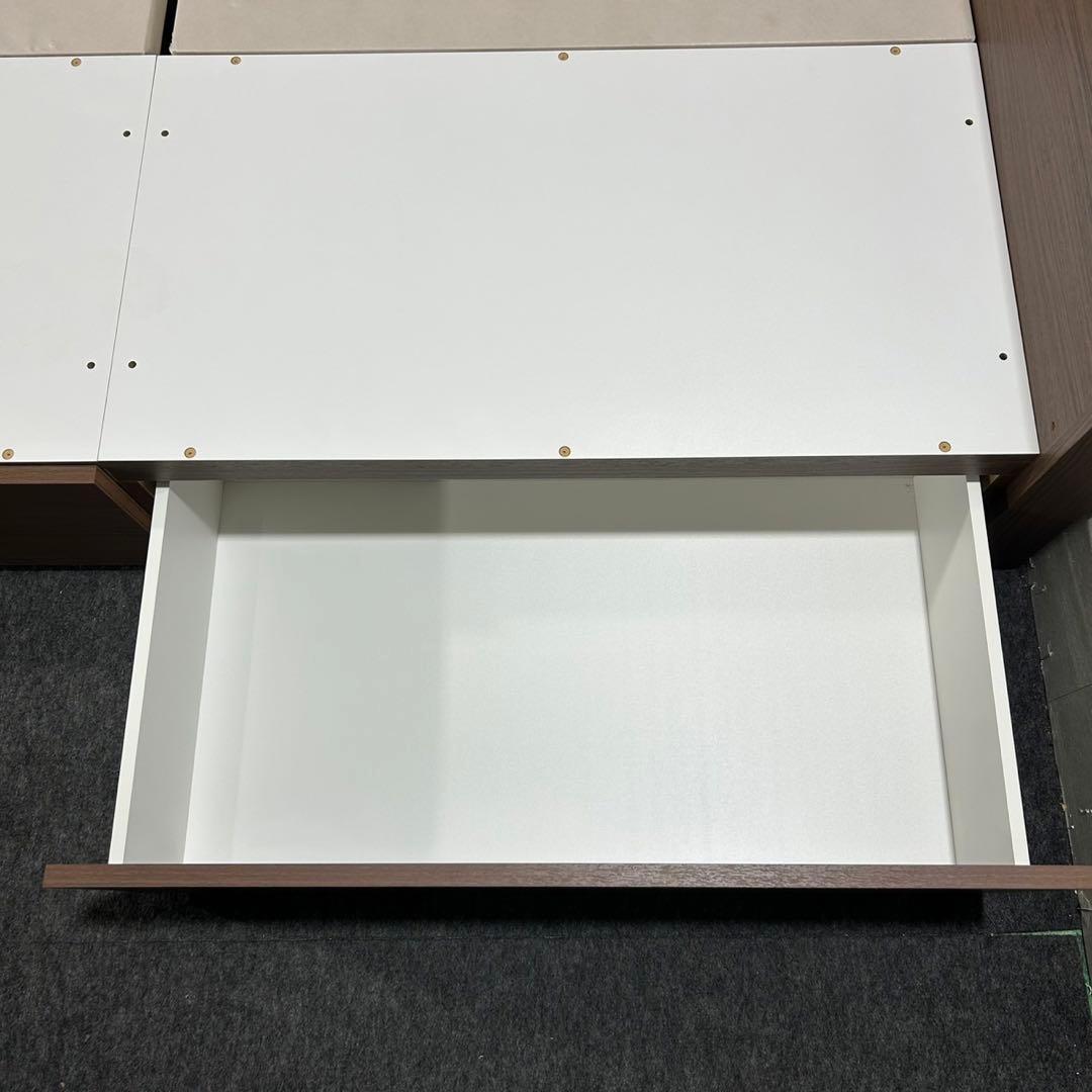 NITORI シングルベッドフレーム ヴァイン 浅型 コンセント付き d3447