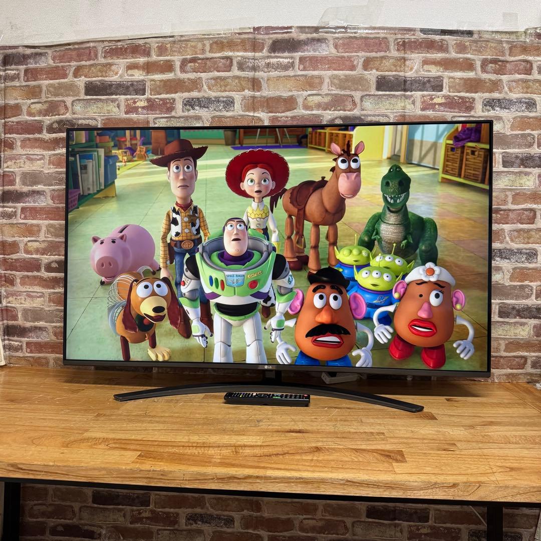 LG 55V型 4Kチューナー内蔵 液晶テレビ 55SM8100 動画アプリ搭載