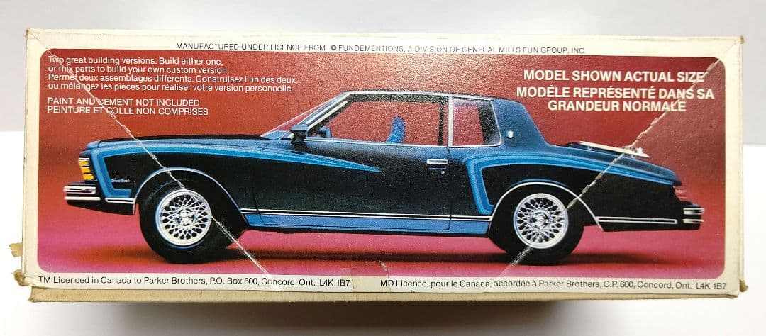 超希少!！ 当時物 未組立 mpc '79 シボレー モンテカルロ