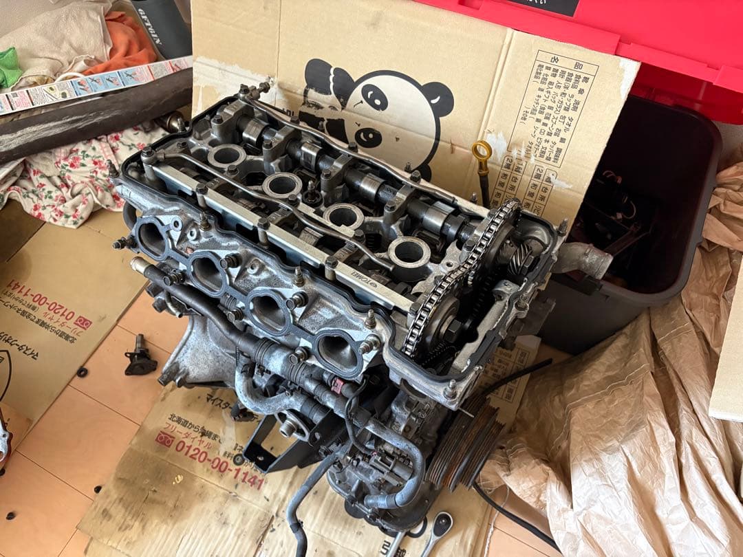 【室内保管】SR20det エンジン本体