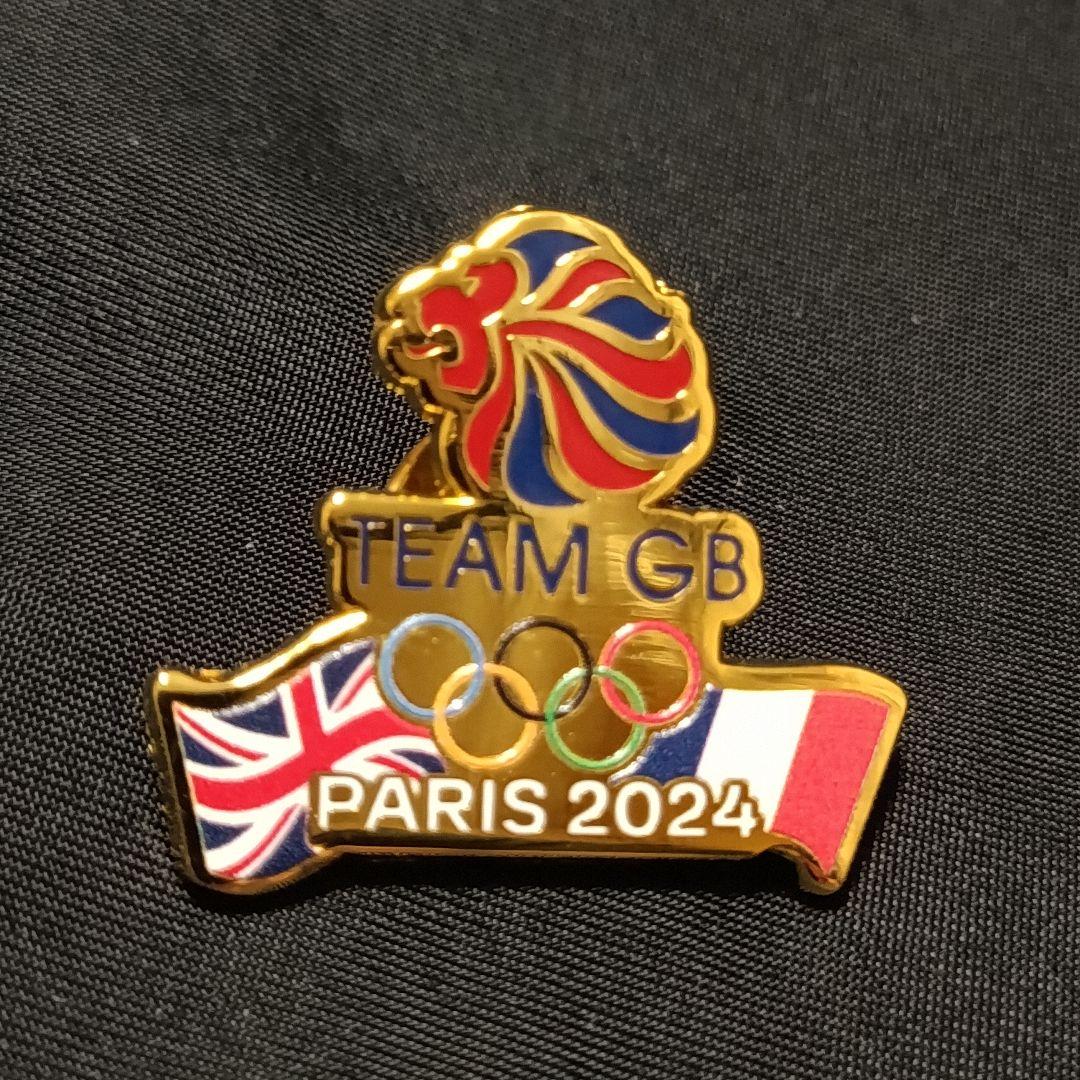 イギリス代表　ピンバッチ　GREAT BRITAIN パリオリンピック2024