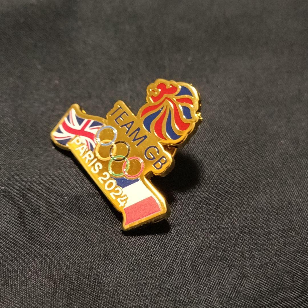 イギリス代表　ピンバッチ　GREAT BRITAIN パリオリンピック2024