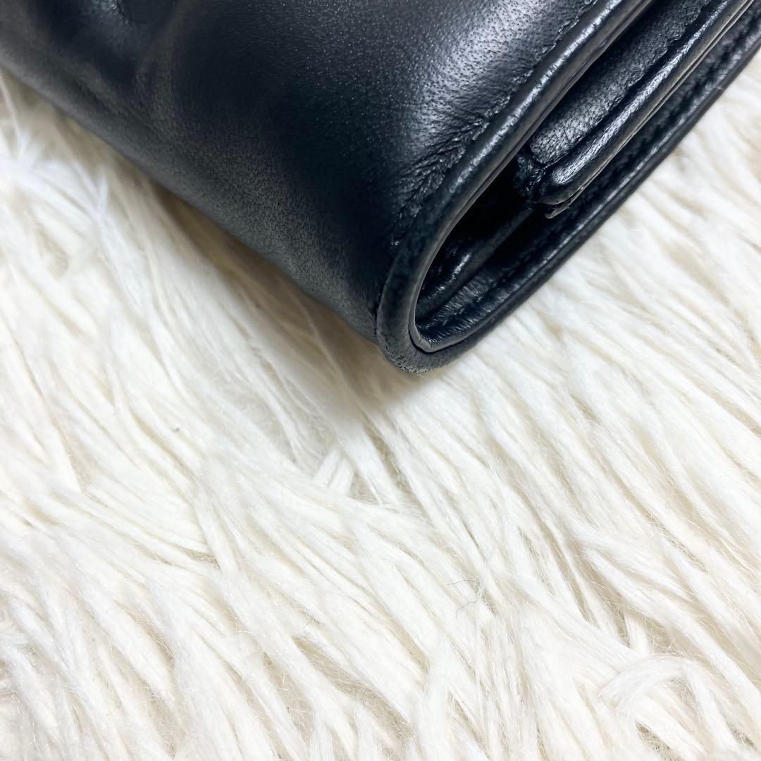 【極美品】 マルジェラ グラムスラム トリフォールド ブラック