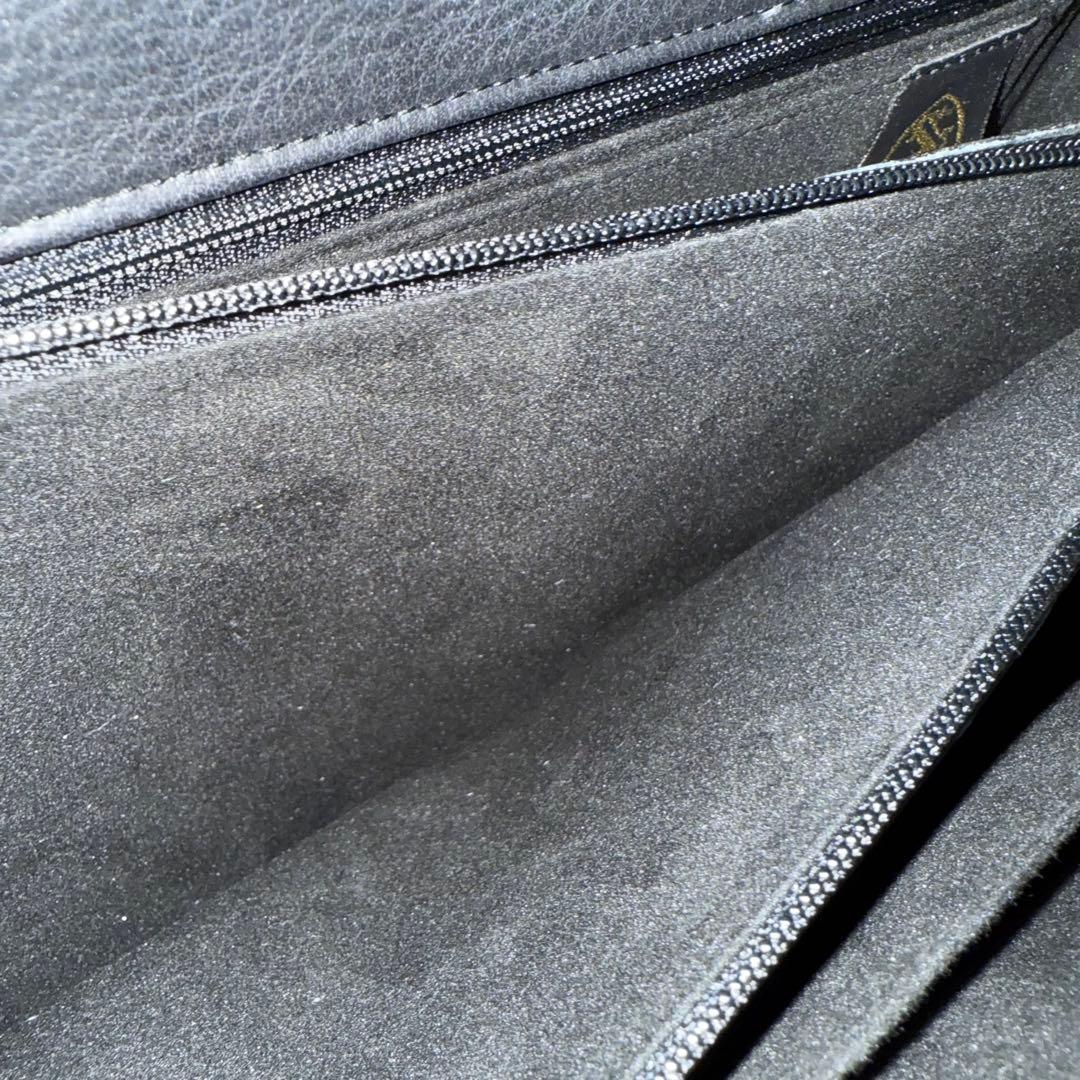 ⭐️新品⭐️　JRA　エレファントレザー　ハンドバッグ　ダイヤル錠　ブラック　象革