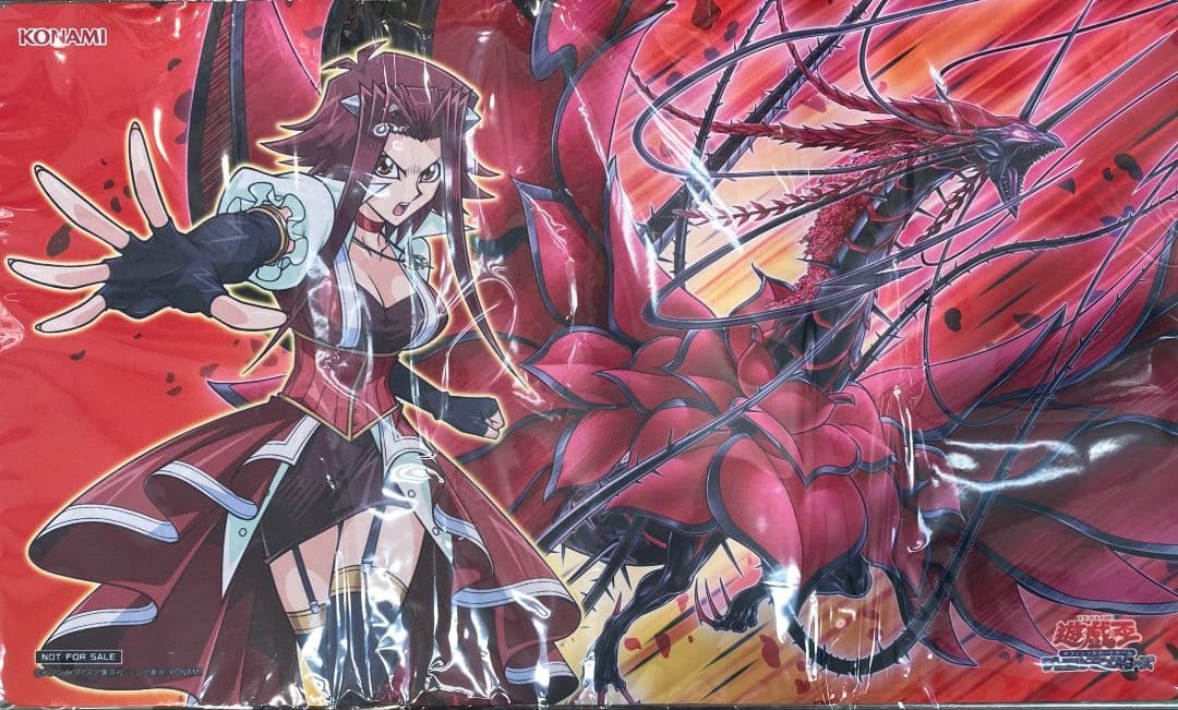 y*u様 TSUTAYAトーナメント 十六夜アキプレイマット 遊戯王