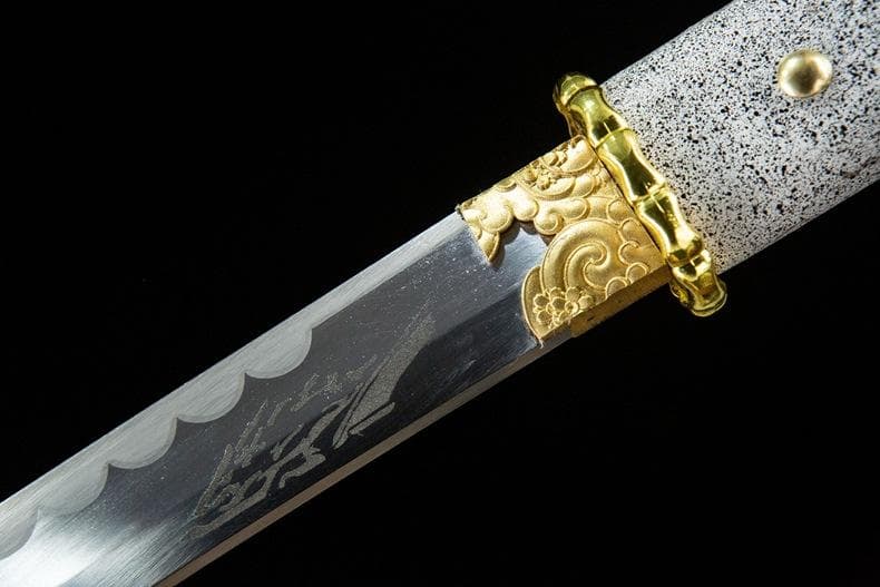 闇夜の金 模造刀 居合刀 日本刀 武具 漢剣 唐刀 龍泉剣 手鍛造打