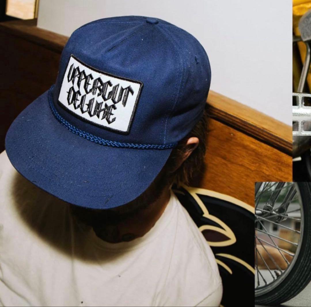 UPPERCUT DELUXE ワーキングブルース　キャップ & ラインソックス