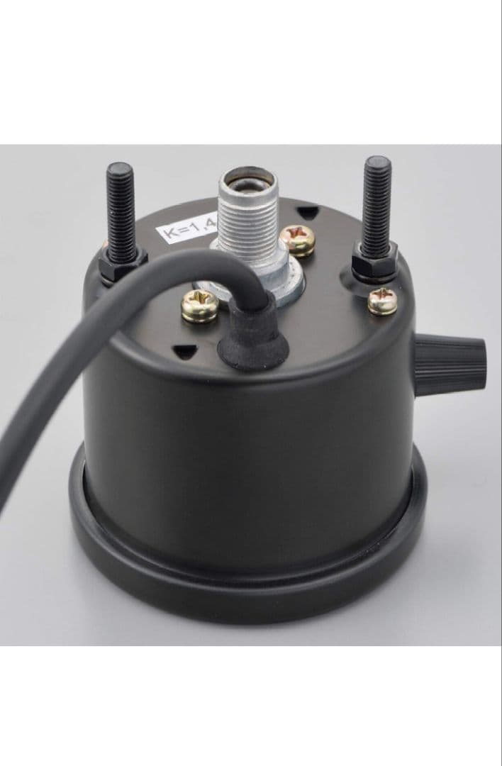 デイトナ バイク用機械式スピードメーター ブラックボディ/ブラックパネル