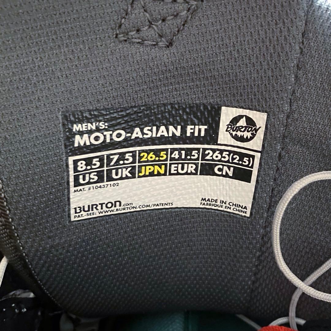 Burton Moto スノーボードブーツ グレー 26.5 バートン