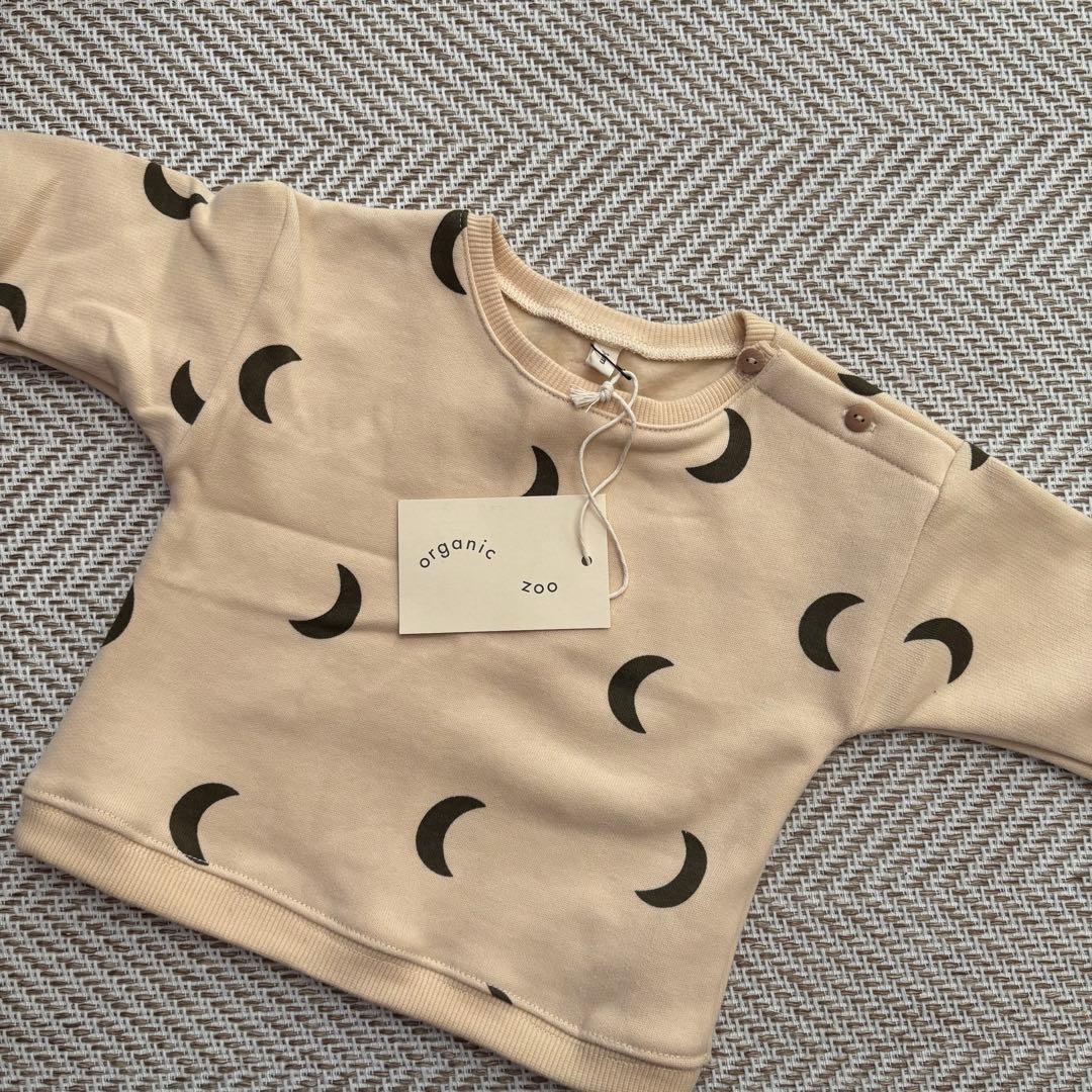 【新品未使用】オーガニックズー　ミッドナイト　トレーナー　スウェット