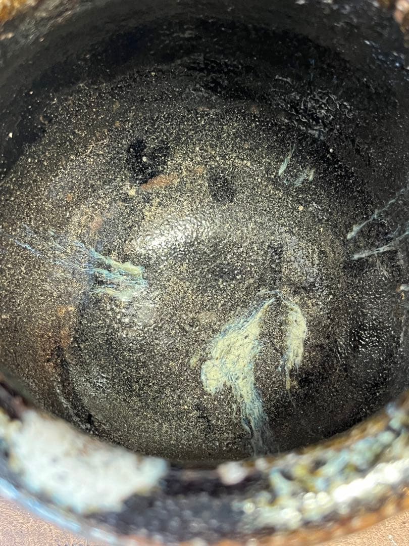 仙台　堤焼き　小壺　④ 古民具　古雑貨　アンティーク