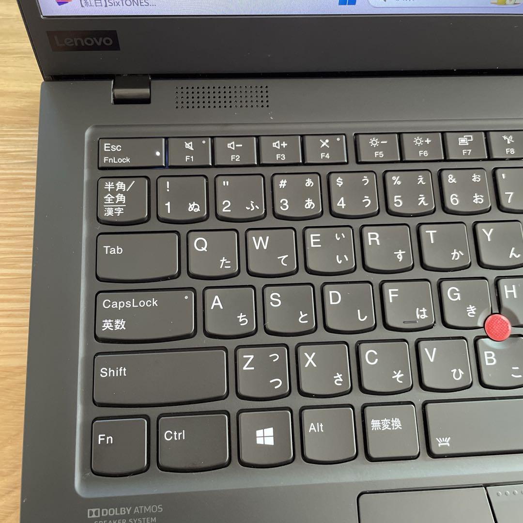 【美品】Lenovo X1 carbon gen8 第10世代i5 SSD256