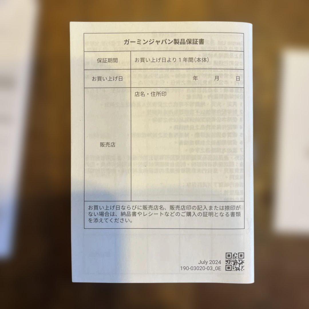 GARMIN Approach S70 GPSゴルフスマートウォッチ保証期間あり