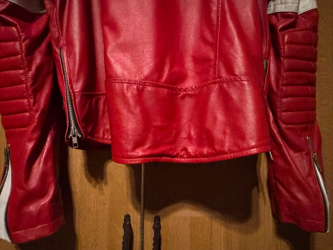 大*d様 レザー シングルライダースジャケット ファイトクラブ・メイヘム