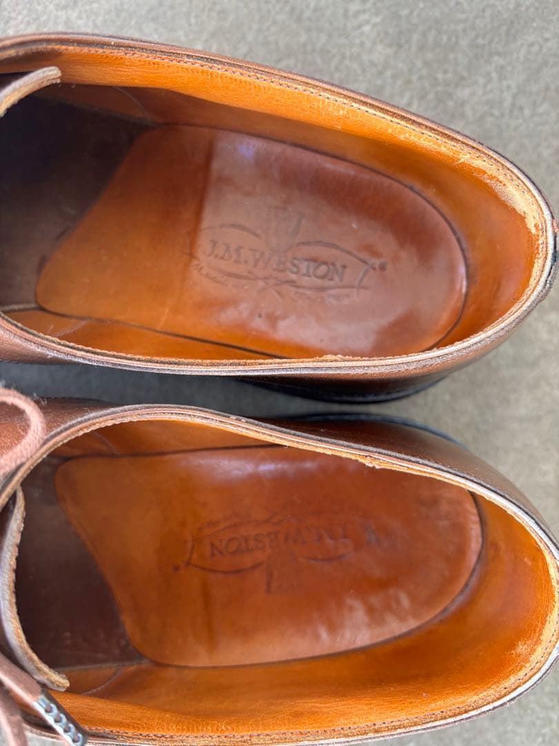 JM Weston ハーフハント　ブラウン　7 1/2