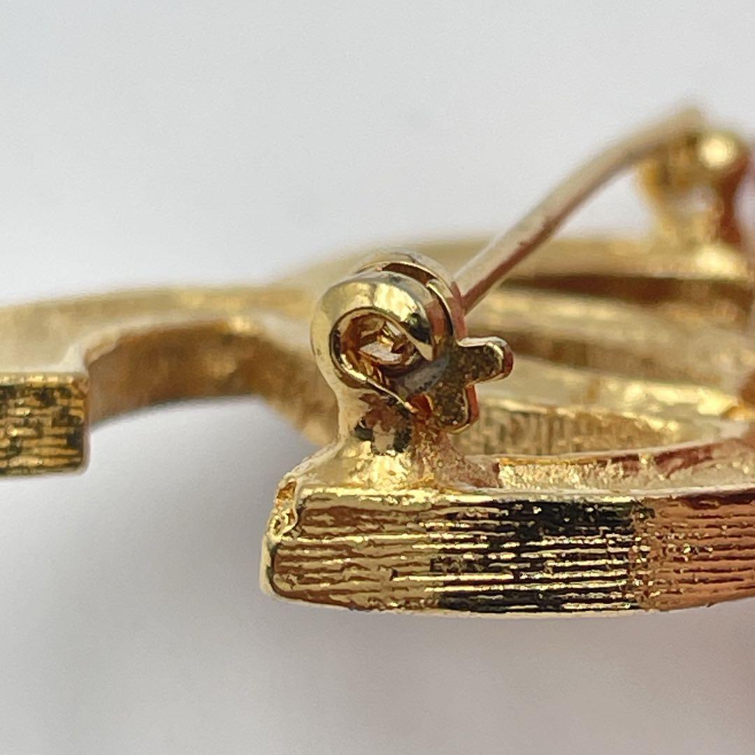 ✨️美品✨️ シャネル ココマーク ラインストーン ブローチ ゴールド 刻印有り