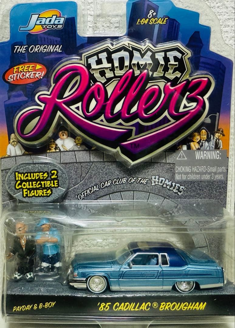 Jada/'85 Cadillacキャデラック Homiesホーミーズ 1/64