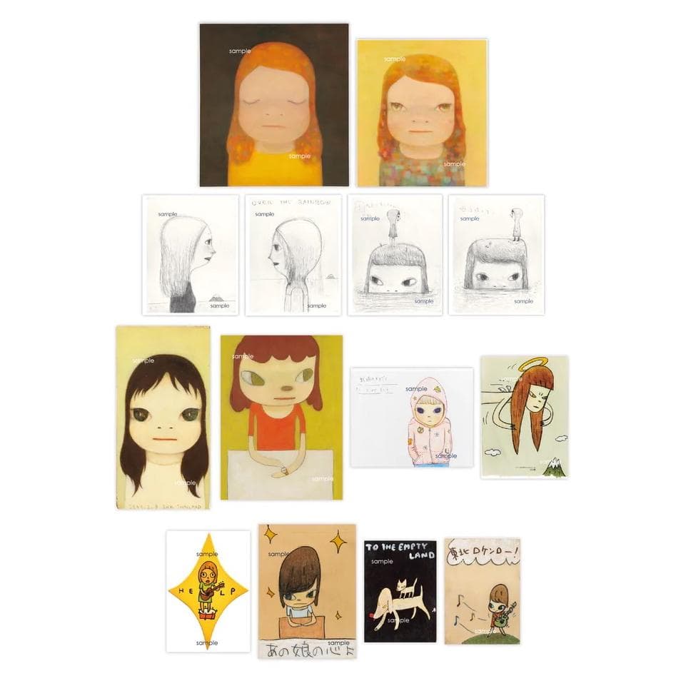 奈良美智 台湾特別展 ポストカード14種セット 台湾特展 2021