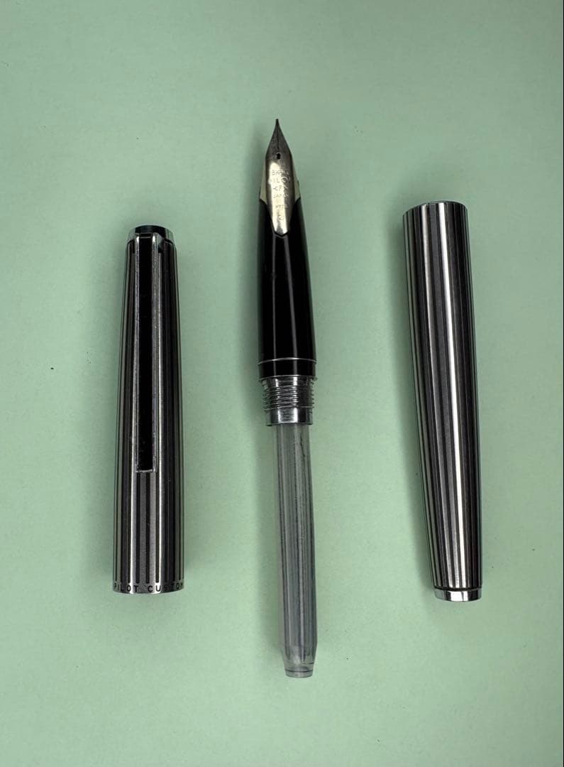 PILOT CUSTOM 万年筆 18K シルバー