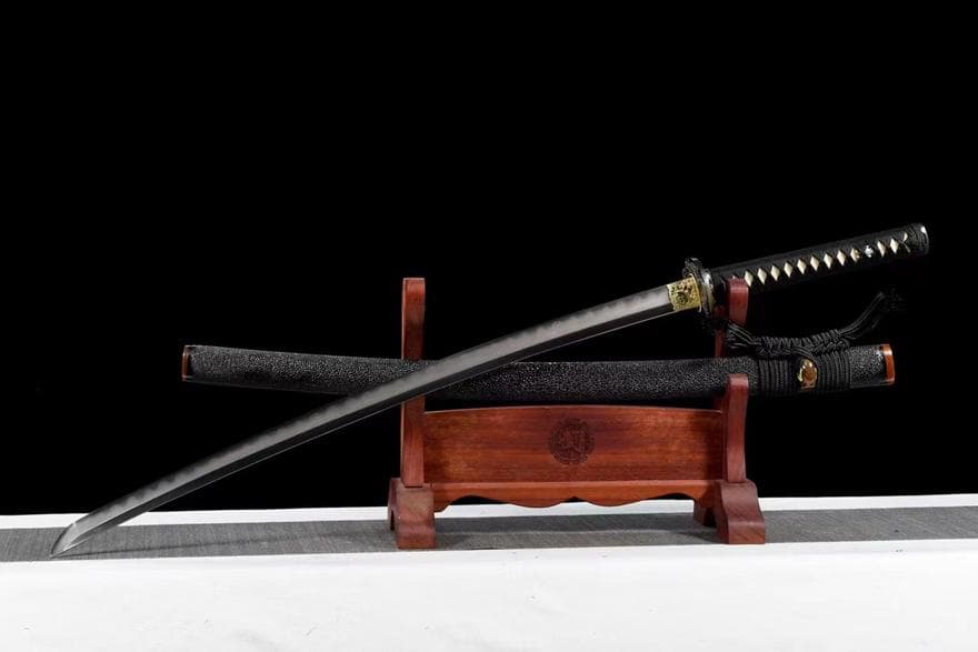 【銀虎兎】 日本刀 模造刀 居合刀 武士道 武蔵 鑑賞用 手鍛造打