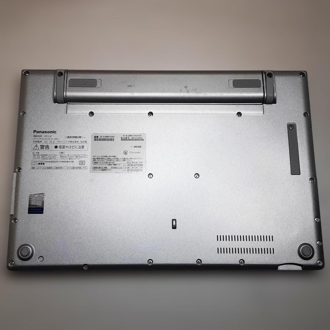 すぐ使える、呪われたレッツノート第8世代i5/バッテリ優秀/SSD512GB