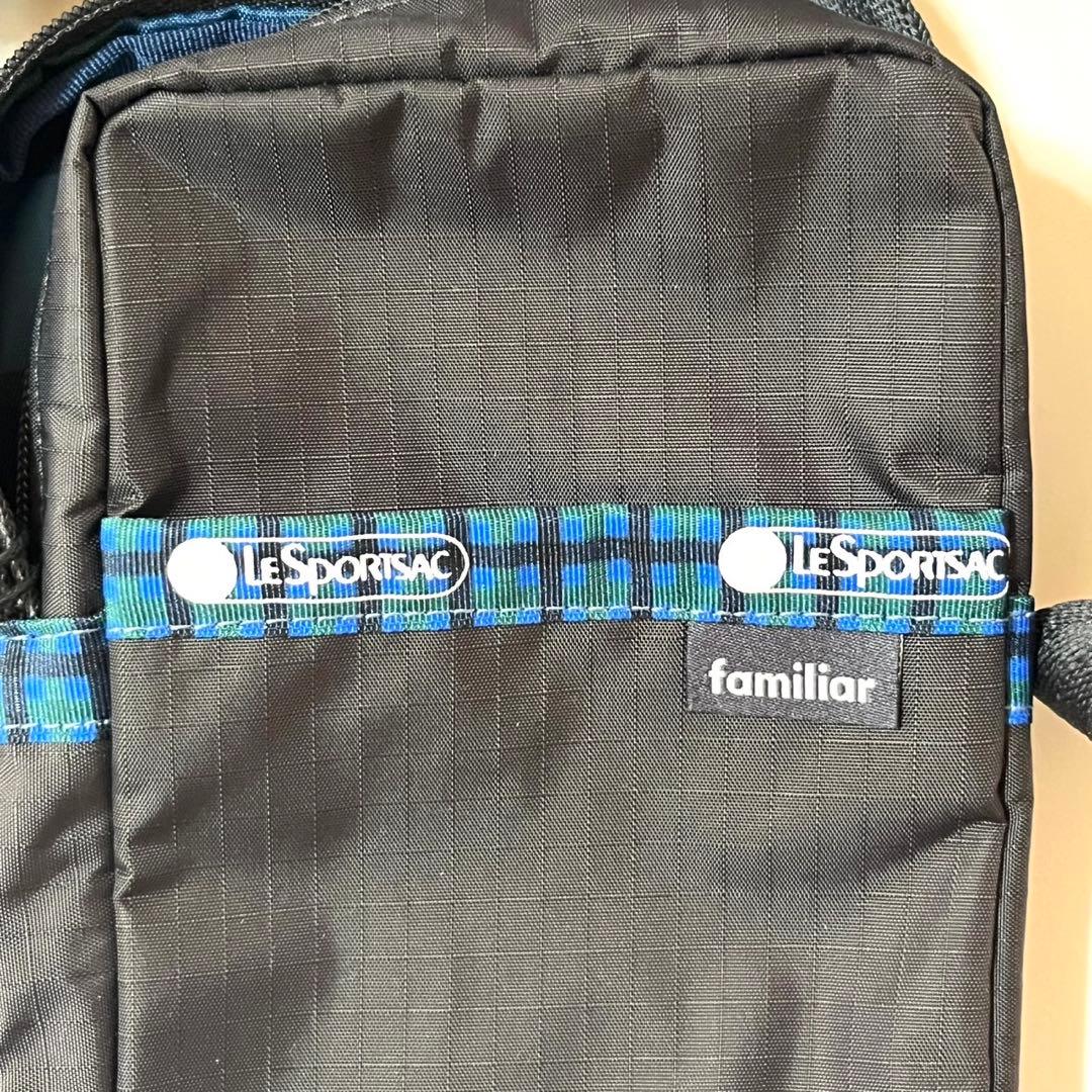 【新品】LeSportsac × familiar スマホショルダーバッグ