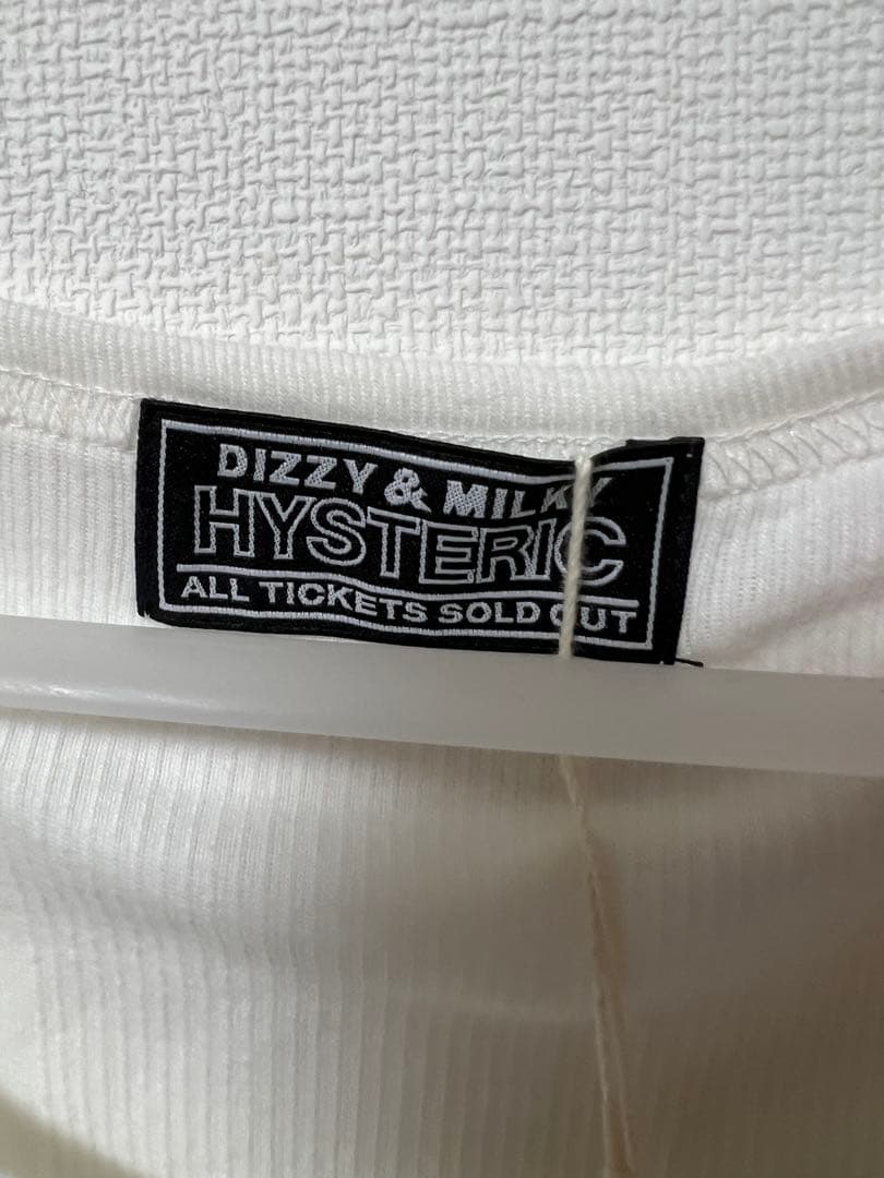 ヒステリックグラマー タンクトップ ホワイト　値引き◯