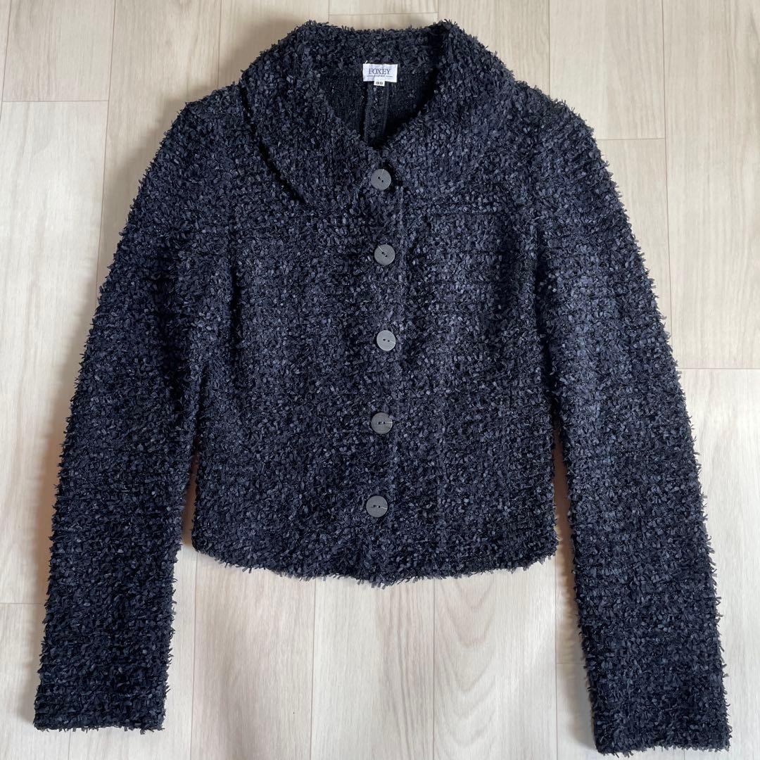 FOXEYファンシーツイード ドレスセットアップ