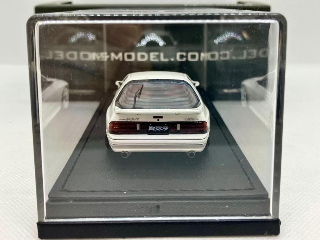 ★マツダ サバンナ RX-7★FC3S★ホワイト★イグニッションモデル★1/43
