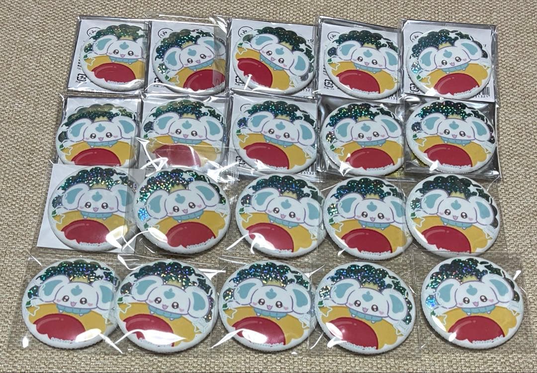 ぷちきゅあ 缶バッジ カフェ ぽるん はじめてかふぇ