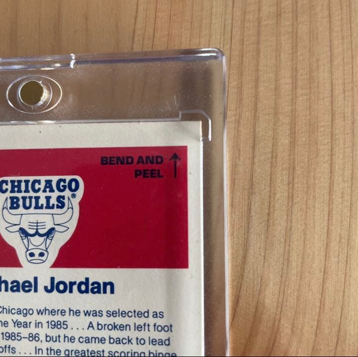激レア 1986 FLEER MICHAEL JORDAN RC #8 貴重
