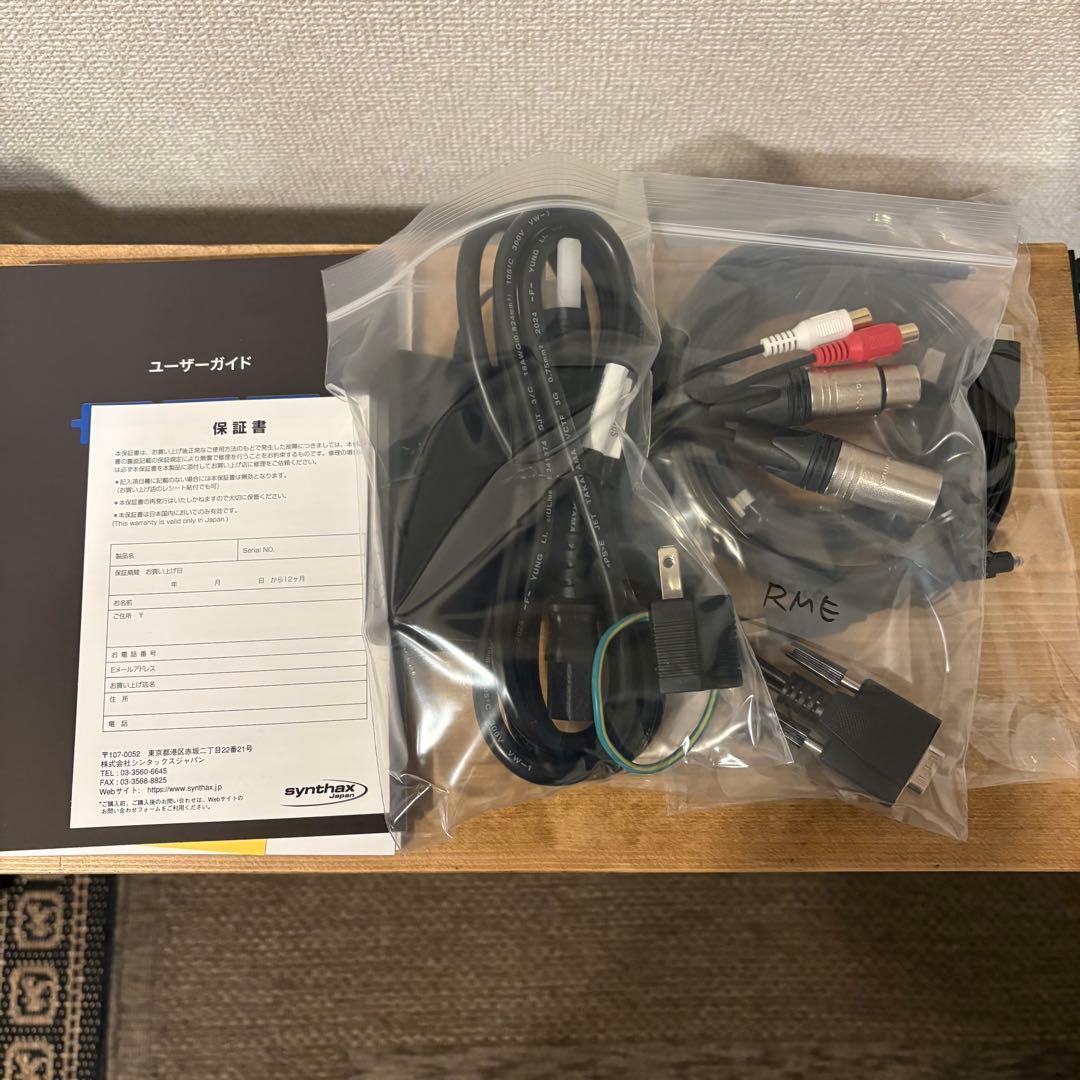 【新品同様】RME Fireface UCXII オーディオインターフェイス