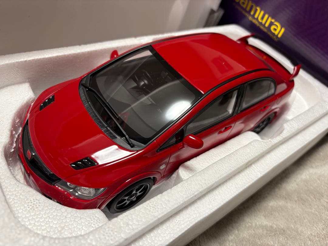1/18 京商　サムライ　ホンダ　シビック　無限RR FD2 KYOSHO