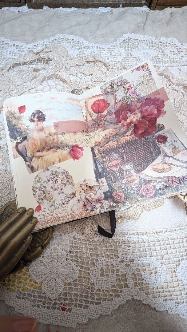 コラージュスタイル スケッチブック