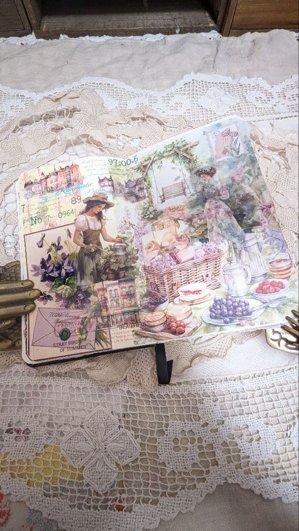 コラージュスタイル スケッチブック