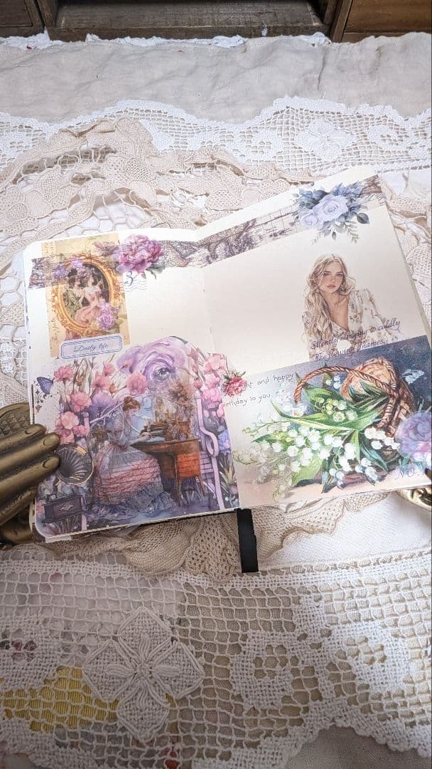 コラージュスタイル スケッチブック