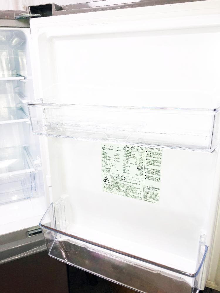 ★美品 中古★AQUA 168L 冷蔵庫【AQR-E17J-S】G0XP