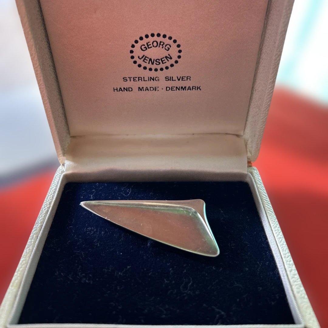   ジョージジェンセン　327 シルバーブローチ　925