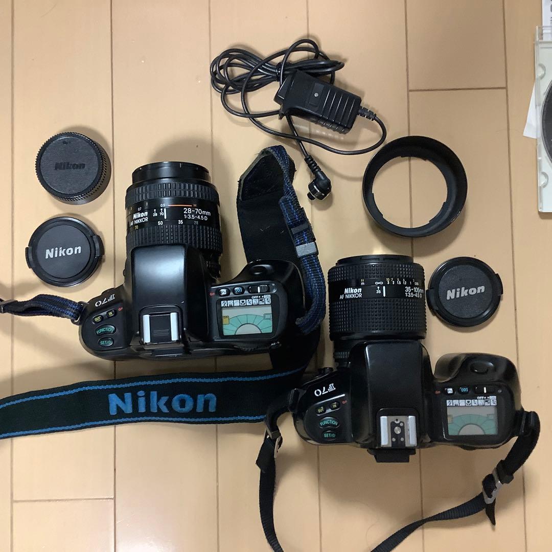 Nikon F70一眼レフ　フィルムカメラ2台