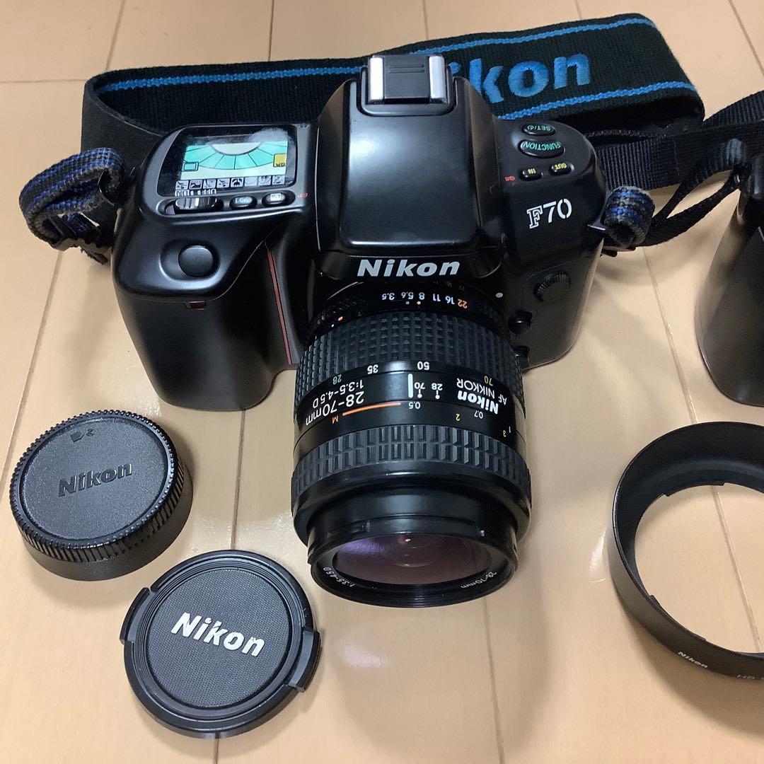 Nikon F70一眼レフ　フィルムカメラ2台