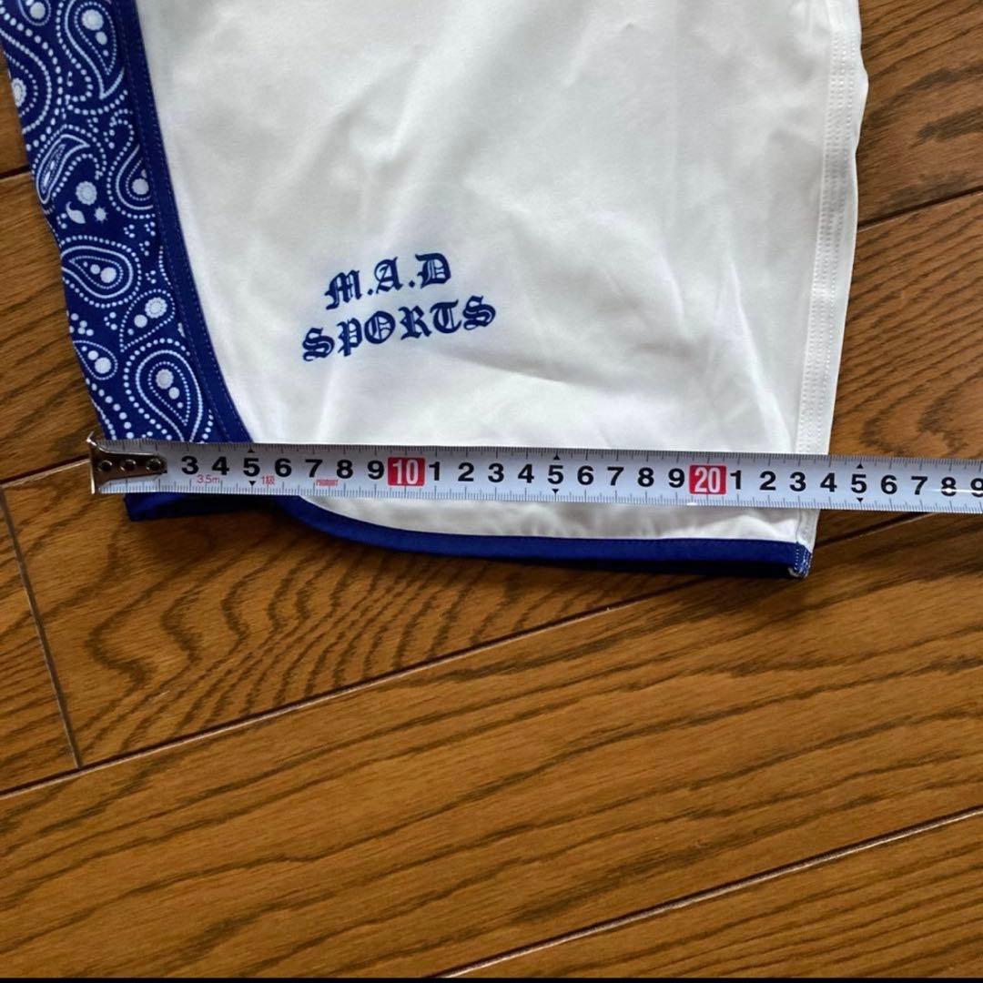 希少34インチ丈　MAD SPORTS サーフパンツ　ウエスト調整済み