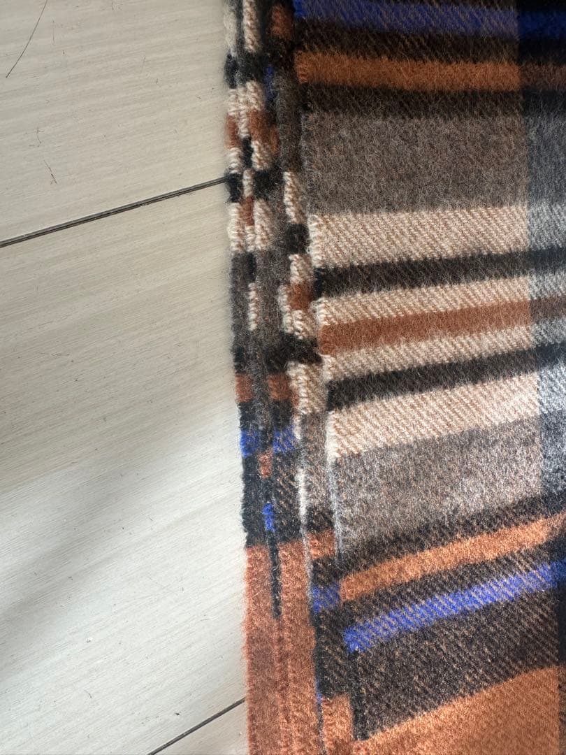 Johnstons ジョンストンズ マフラー カシミヤ混　大判ストール