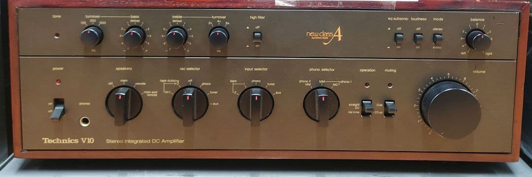 【￥198.000・1979年】Technics 　SU-V10プリメインアンプ