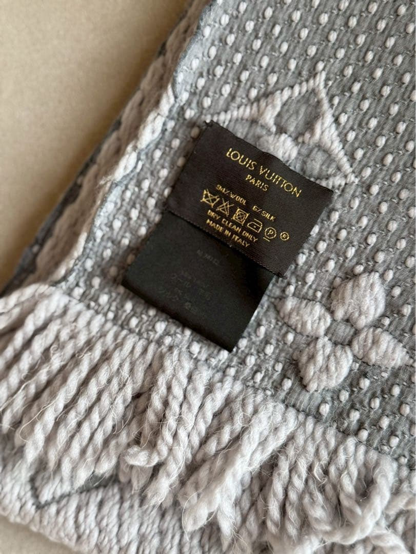 パトラッシュ様◆グレー ヴィトン　マフラー グレー