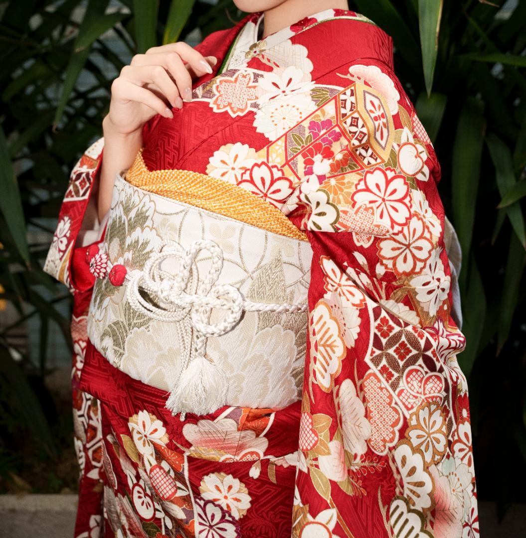 ≪美品≫正絹　振袖9点フルセット【681】【160cm~170cmの方用】