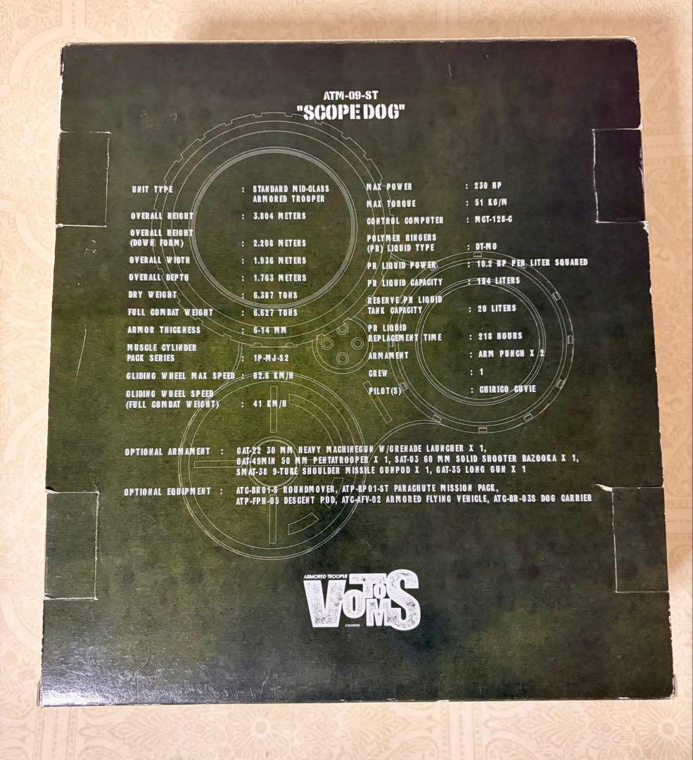 スコープドッグ 装甲騎兵ボトムズ 1/12 フィギュア YAMATO やまと