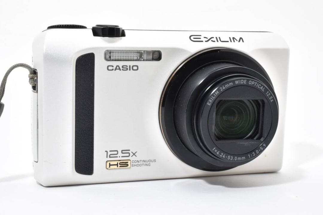 美品 カシオ　CASIO EXILIM EX-ZR100 ホワイト ＃A303