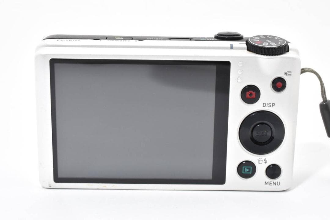 美品 カシオ　CASIO EXILIM EX-ZR100 ホワイト ＃A303