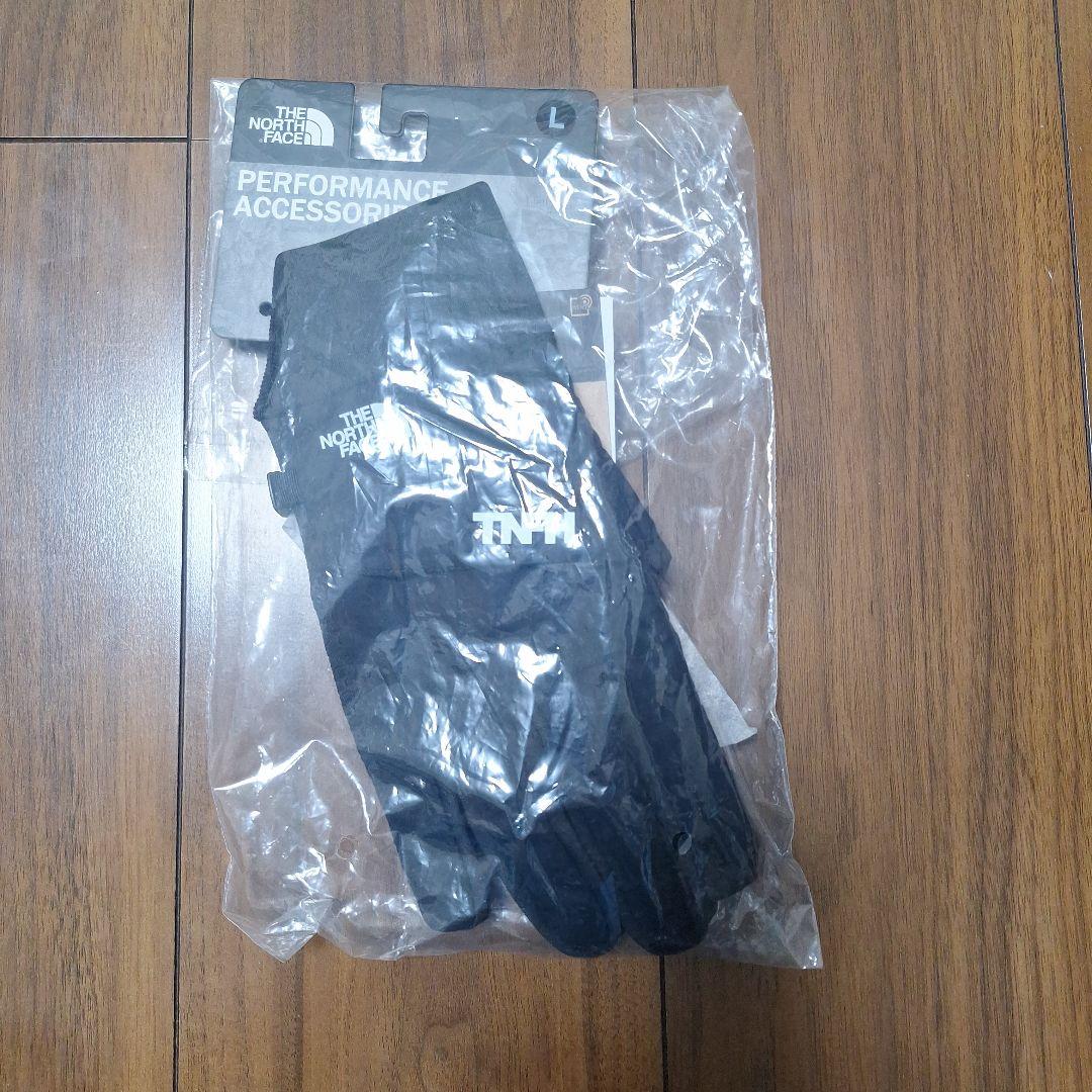 新品未使用 HYKE ハイク ノースフェイス グローブ ブラック Lサイズ