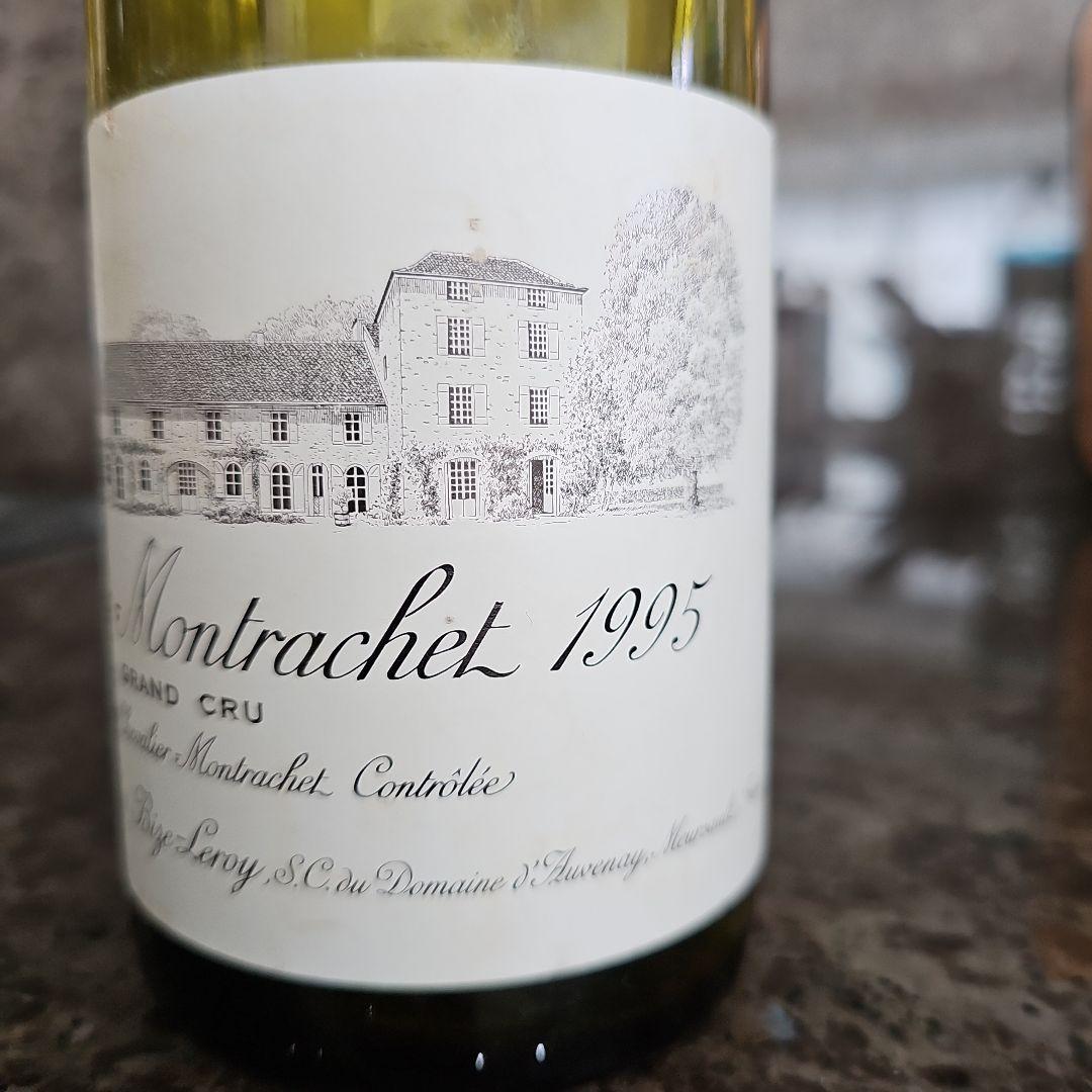 ドーヴネ シュヴァリエ モンラッシェ グラン クリュ1995　空き瓶